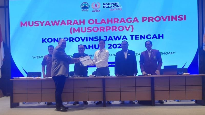 Terpilih Aklamasi, Sujarwanto Usung Target Jateng Masuk 4 Besar PON 2028