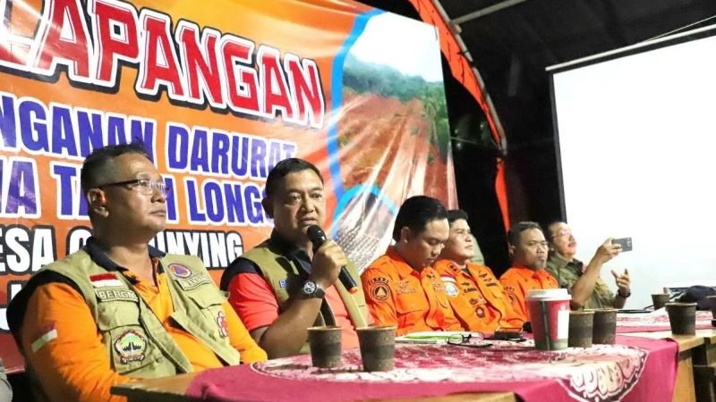 Presiden Instruksikan BNPB Gerak Cepat Tangani Longsor Cilacap
