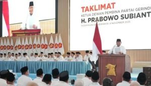 Taklimat Hambalang: Prabowo Ingatkan Kader, Kekuasaan Bukan Medali, Tapi Amanah