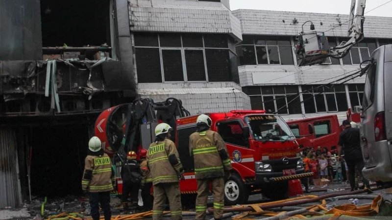 Kebakaran Ruko Kemayoran, RS Polri Siagakan 11 Tim Forensik