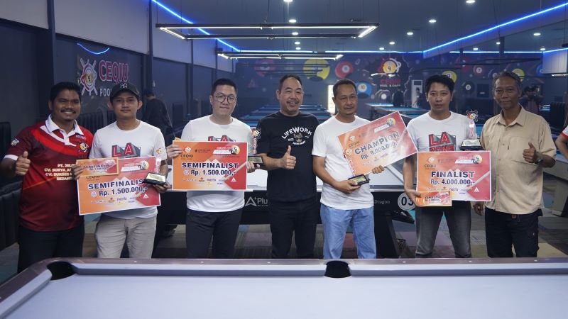 Heru “Trubus” Kampiun Ceqiu Cup I 2025