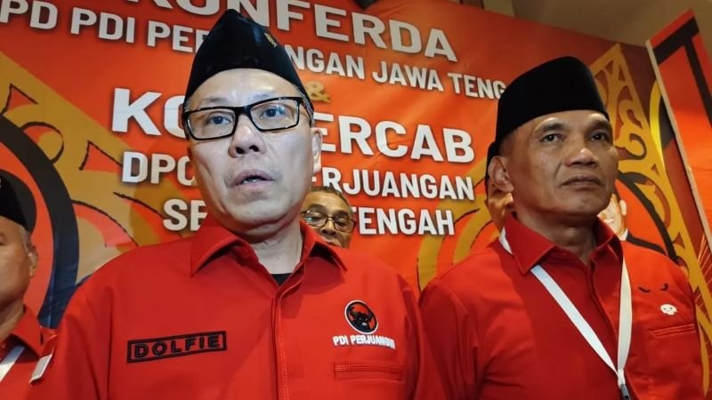 Dolfie OFP Pimpin PDIP Jateng 2025-2030