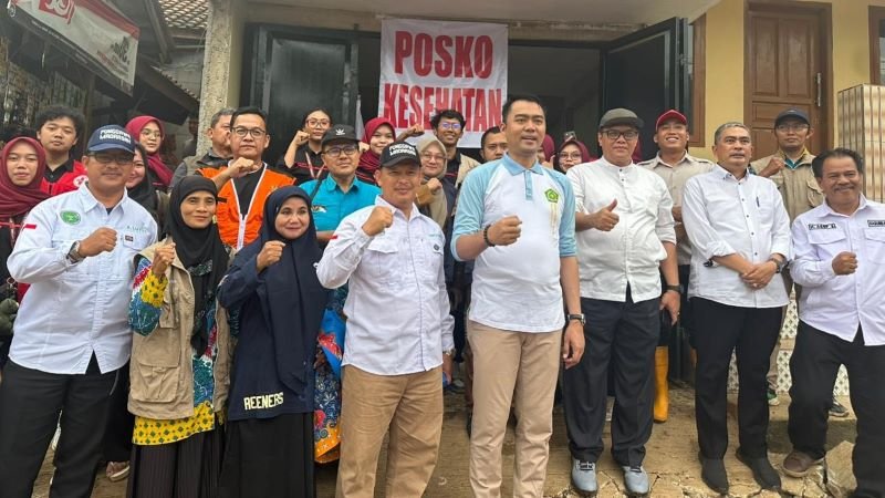 Gugun Gumilar Tinjau Lokasi Banjir Bandung, Kemenag Pastikan Negara Hadir