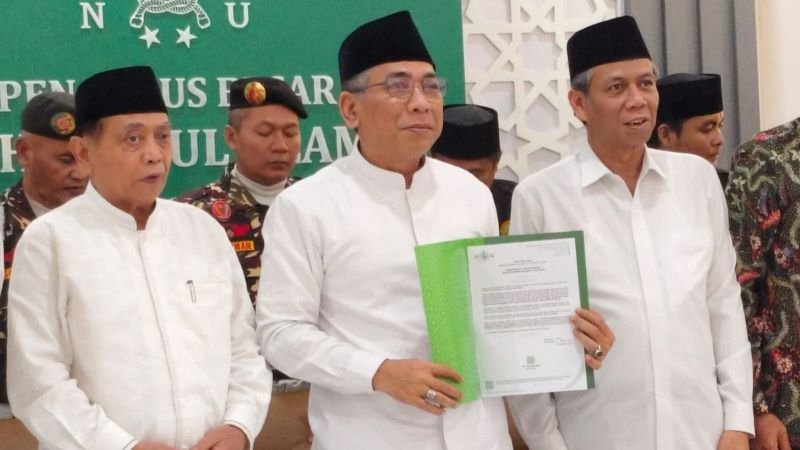 Lewat Tenggat, Gus Yahya Klaim Belum Bisa Berkomunikasi dengan Rais Aam PBNU