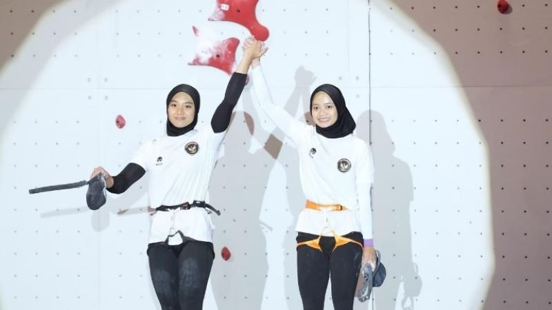 Indonesia Borong Emas Speed Panjat Tebing di SEA Games 2025