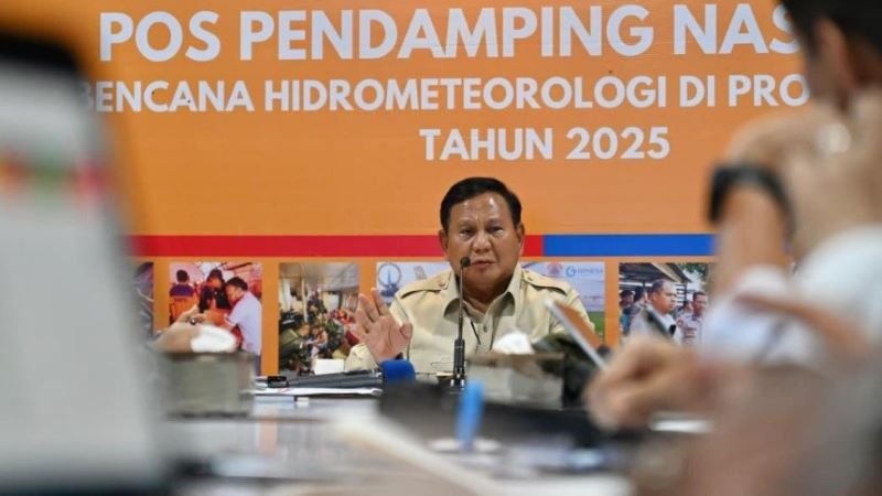 Prabowo Minta HGU Dicabut Sementara Demi Relokasi Korban Banjir