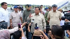 Soal Status Bencana Nasional, Prabowo: Situasi Terkendali