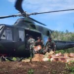 TNI Kerahkan Helikopter untuk Percepat Distribusi Logistik ke Wilayah Bencana