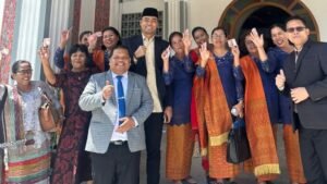 Dari Mimbar Gereja di Tapanuli Utara, Gugun Gumilar Gaungkan Pesan Kerukunan