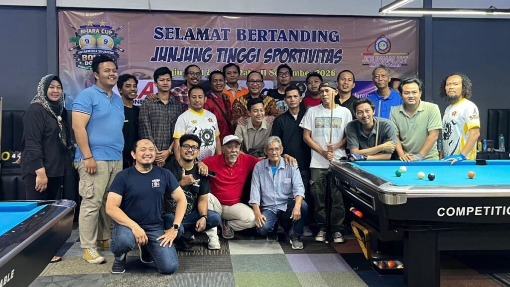 Bhara Cup 2026 Pererat Solidaritas Wartawan Jateng