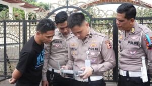 Korlantas Polri Kerahkan ETLE Drone di Semarang