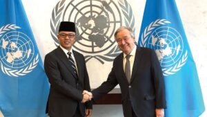 Di Markas PBB, Menlu Tegaskan Komitmen Aktif RI Bela Palestina