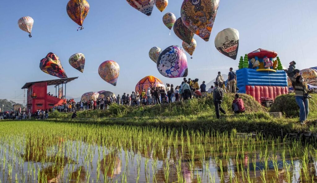 Festival Balon Udara Wonosobo: Jadi Magnet Wisata Baru di Musim Mudik