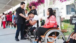 Bonus Atlet ASEAN Para Games Cair, Erick Thohir: Bukti Negara Hadir