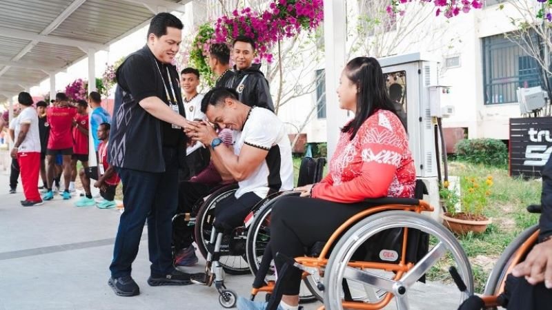 Bonus Atlet ASEAN Para Games Cair, Erick Thohir: Bukti Negara Hadir