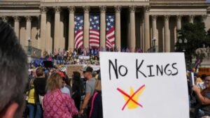 Gelombang “No Kings” Memanas, Jutaan Warga AS Turun ke Jalan Protes Kebijakan Trump