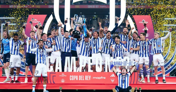 Raih Gelar Keempat, Real Sociedad Kampiun Piala Raja setelah