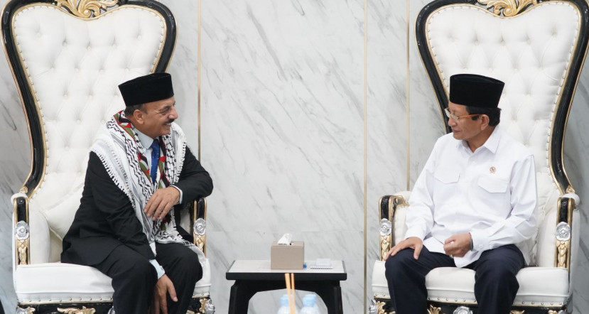 Dubes Palestina Kunjungi Menag, Berdialog Persaudaraan Dua Negara