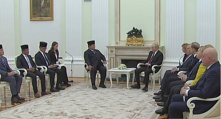 Prabowo-Putin Sepakat Geber Kerjasama Ekonomi dan Energi
