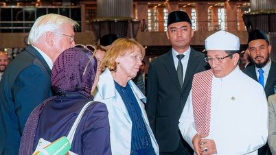 Kunjungi Indonesia, Presiden Jerman Dipameri Kerukunan Umat Beragama