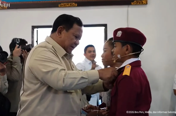 Di Bali, Prabowo Ingin Sekolah Rakyat Ditambah