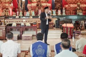 Kunjungi Umat Buddha di Lampung, Staf Khusus Menag RI Tegaskan Kerukunan Jadi Fondasi Visi Presiden Prabowo