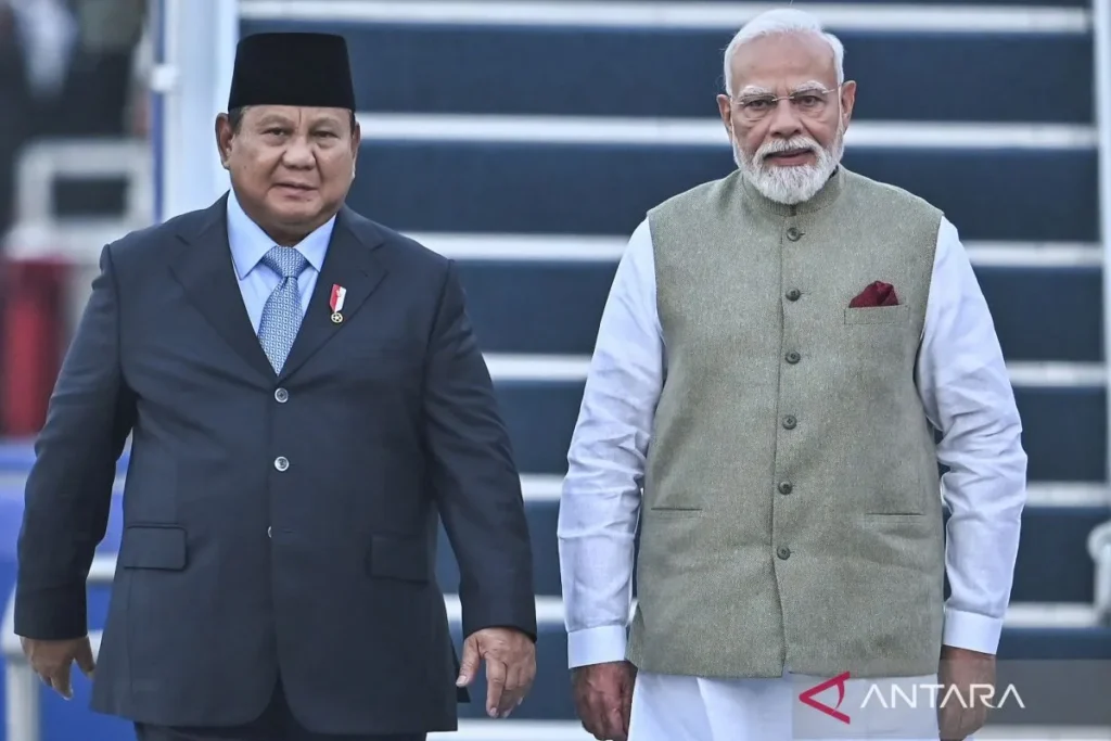 Pertemuan dengan PM Modi, Presiden Prabowo Perkuat Diplomasi Asia