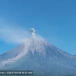 Kondisi Terkini Erupsi Gunung Semeru, 7 Kali Erupsi selama 4 Jam