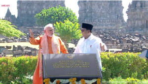 Prabowo dan PM Modi di Prambanan, Sapa Umat Hindu hingga Tinjau Pemugaran Candi