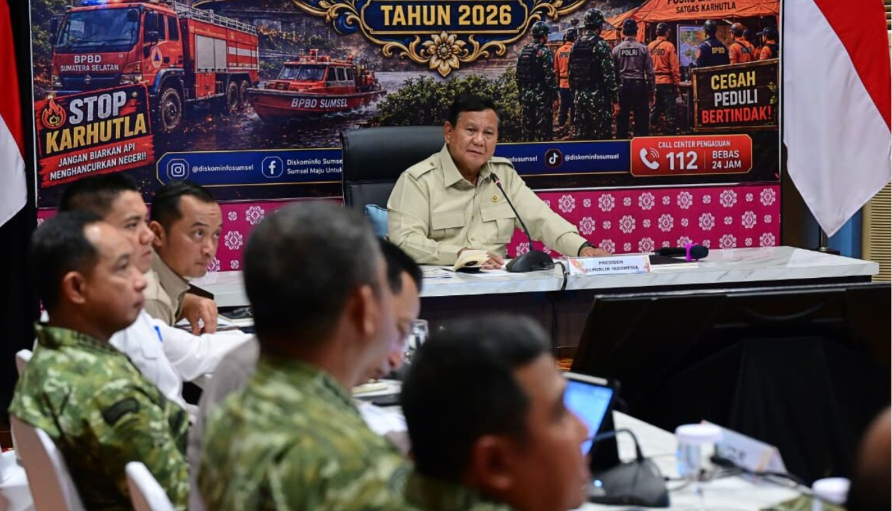 1.000 Perwira TNI-Polri Dikerahkan Atasi Karhutla Sumatera