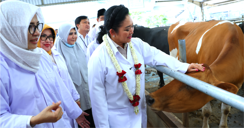Produksi Susu Baru 20 Persen, Titiek Soeharto Minta Ekosistem Peternakan Diperkuat